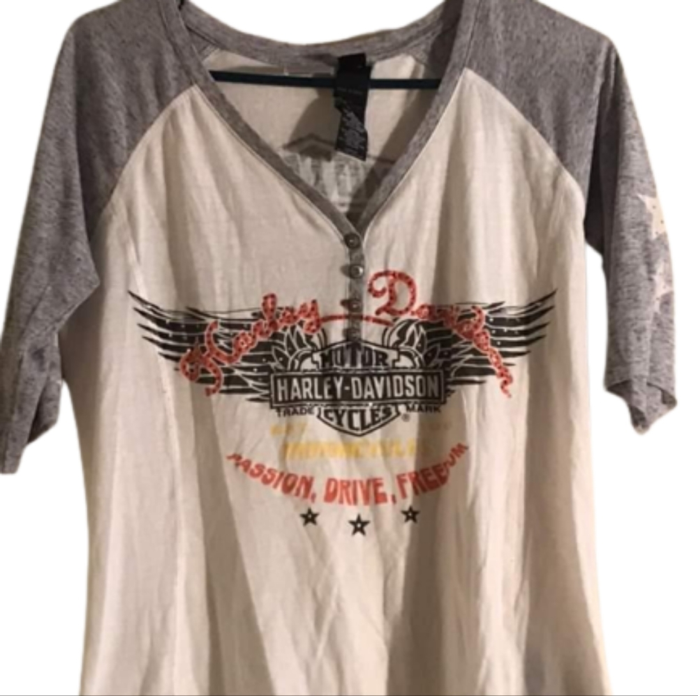 Harley Davison moter cycles t shirt